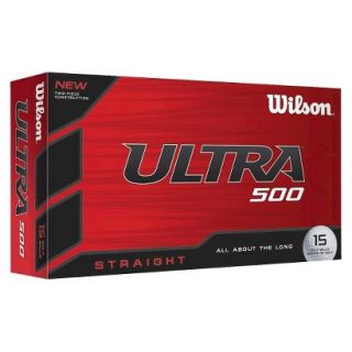 Wilson Ultra Straight Golf Ball   White