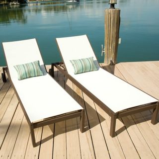 Source Outdoor Fusion Chaise Lounge   Set of 2   Outdoor Chaise Lounges