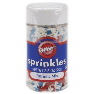 Bulk Buy Wilton Sprinkles 3 Ounces Patriotic W710 786 (3 Pack)  Pastry Decorations  Grocery & Gourmet Food