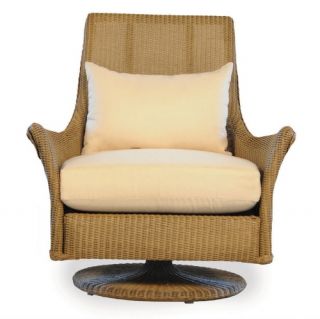 Lloyd Flanders Fusion Swivel Rocker Lounge Chair   Wicker Chairs & Seating