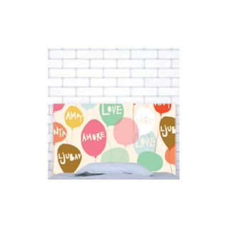 Noyo Home Panel Headboard LoveBalloons_S_Set / LoveBalloons_D_Set Size Full