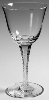 Lalique Treves Clear Burgundy Wine   Clear               Facette Stem