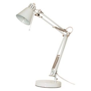 Nuvo Mini Head Drafting Lamp   White   Desk Lamps