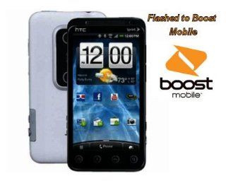White Evo 3D HTC Fully Flashed to Boost Mobile and ready to activate. Cell Phones & Accessories