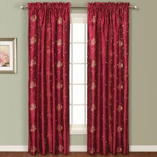 United Curtain Avalon Embroidered Panel   Curtains