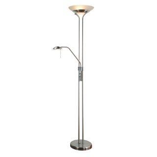 Trend Lighting TF735 31 Discus Torchiere with Reading Light Floor Lamp   Floor Lamps
