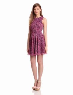 French Connection Women's Crazy Creation Dress, Cobalt/Multi, 4 French Connection Dresses For Women