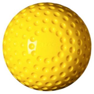 ATEC Tuffy Yellow Dimpled Pitching Machine Softballs   1 Dozen   Balls