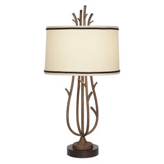 Pacific Coast Lighting Rustic Twig Cage Table Lamp   Table Lamps