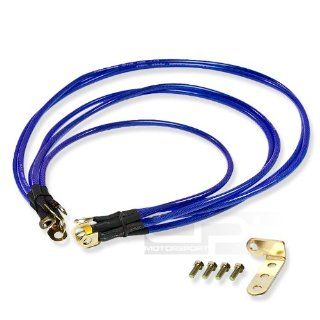 5 UNIVERSAL CAR/TRUCK BATTERY ELECTRONIC BLUE GROUND EARTH WIRE GROUNDING CABLE Automotive