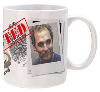 Matthew McConaughey "Mug Shot" Collectible Mug  