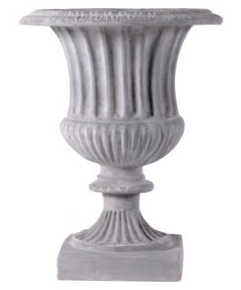 Amedeo Design ResinStone Classic Ribbed Urn   Planters