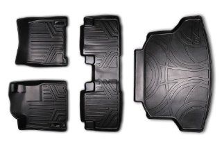 Maxliner MAXFLOORMAT Complete Set Custom Fit All Weather Floor Mats For Select Honda CR V Models   (Black) Automotive