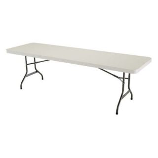 Lifetime 8 ft. Commercial Folding Table   White   4 Pack   Banquet Tables
