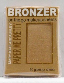 Mary Kate & Ashley Paper Me Pretty Bronzer Makeup Sheets   Natural Beauty #815  Beauty