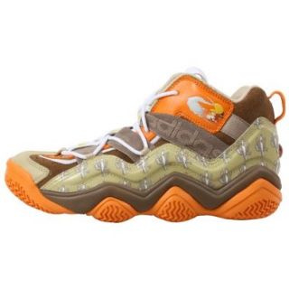 Adidas Kids' Top Ten 2000 Looney Toons Basketball Shoe Beige, Brown, Orange (3.5) Shoes