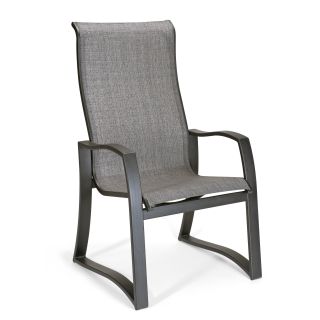 Telescope Casual Momentum Sling Supreme Aluminum Dining Chair   Outdoor Dining Chairs