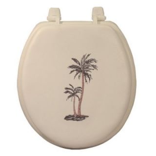 Beneke Magnolia Decorative Round Soft Tropical Palm Toilet Seat   Toilet Seats