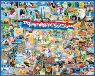 White Mountain United States Of America 1000 Piece Jigsaw Puzzle   Jigsaw Puzzles