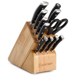 Wusthof Classic IKON 12 Piece Kitchen Knife Block Set   Knives & Cutlery