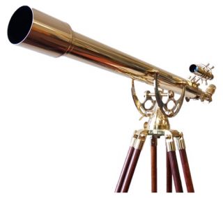 Olivon 36x80 Brass Telescope   Telescopes