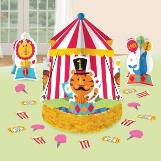 Fisher Price 1st Birthday Circus Value Table Decorating Kit Toys & Games