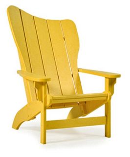 Casual Living Left Wave Adirondack Chair   Adirondack Chairs