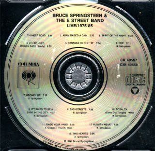 Bruce Springsteen & The E Street Band Live 1975 1985, Part 1 Music