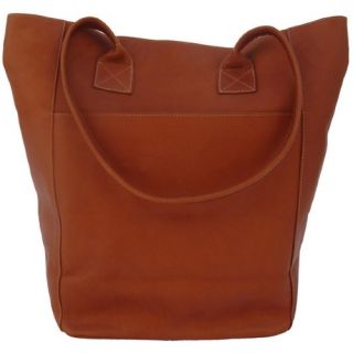 Piel Leather XL Shopping Bag   Saddle   Handbags