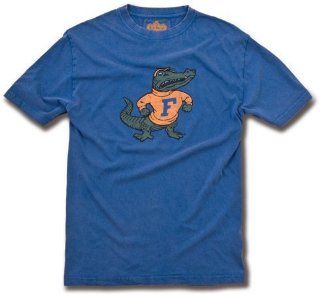 University Of Florida Gators Albert E. Gator Retro Logo T Shirt By Red Jacket Size XXL  Sports Fan T Shirts  Sports & Outdoors