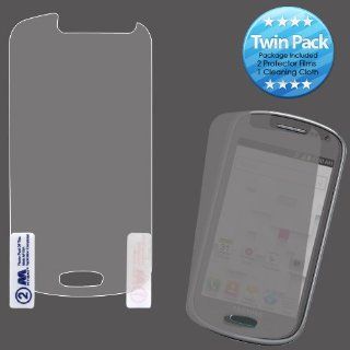 MyBat Samsung T599 Screen Protector Twin Pack   Retail Packaging   Clear Cell Phones & Accessories