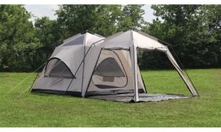 Texsport Twin Peaks Two Room Cabin Dome Tent   Tents