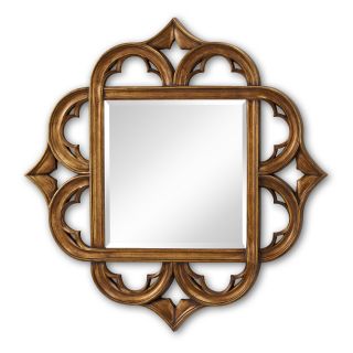 Carolyn Antique Gold Mirror   52 diam. in.   Wall Mirrors
