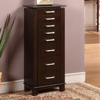 St. Ives Jewelry Armoire   Mahogany Finish   Jewelry Armoires