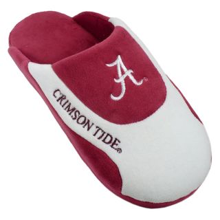 Comfy Feet NCAA Low Pro Stripe Slippers   Alabama Crimson Tide   Mens Slippers
