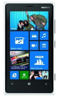 Nokia Lumia 920 White Factory Unlocked 32GB phone 4G LTE 800 / 900 / 1800 / 2100 / 2600   RM 821 Cell Phones & Accessories