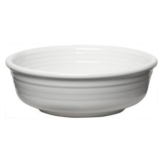 Fiesta White Small Cereal Bowl 14 oz.   Set of 4   Dinnerware