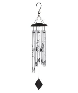 Carson 40 in. Solar Sonnets Wind Chime   Family   Wind Chimes