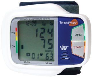 TensioFlash Portable Auto Wrist Blood Pressure Monitor Model KD 798 Health & Personal Care
