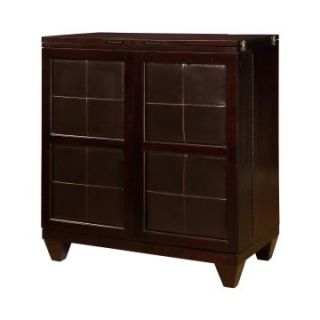 Hudson Spirit Cabinet   Coffee Bean   Wine Furniture