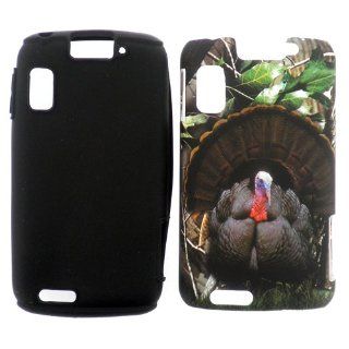 MOTOROLA ATRIX 4G 2 IN 1 HYBRID CASE Camo Turkey Cover/Faceplate/Snap On/Housing/Protector Cell Phones & Accessories