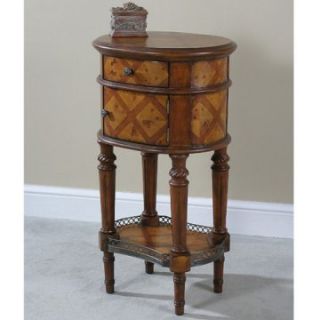 Drummond Oval Table with Storage   Plant Stands