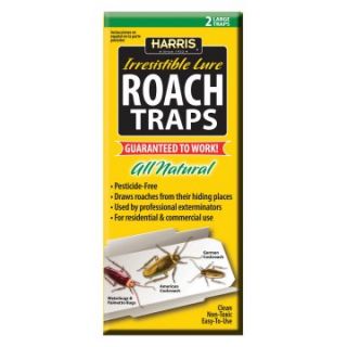 Harris All Natural Roach Traps   2 Pack   Crawling Insects
