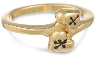 Double Heart with Cross Ring, Size 5 Jewelry