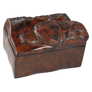 Profile Bear Box   8.5W x 5H in.   Mens Jewelry Boxes