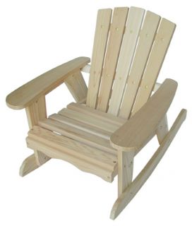 Kids Convertible Rocking Chair   Red Cedar   Outdoor Rocking Chairs