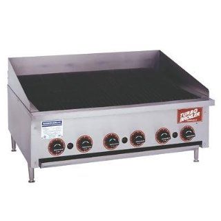 Rankin Delux TB 825 C Gas Charbroiler   Turbo Broiler, 4 Controls   Toaster Ovens