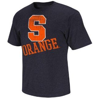 Syracuse University Orange Clothing  Syracuse Orange Ace Crew Neck T Shirt   Navy Blue Sports & Outdoors