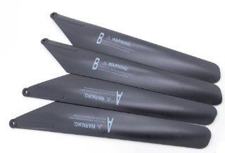 JTS 825 825A 825B 828 828A 828B Parts Main Blade Set For Rc Helicopter Toys & Games