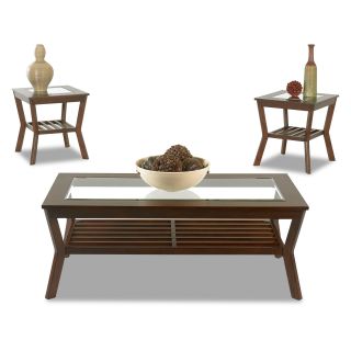 Klaussner Clifton Coffee and End Table Set   Coffee Table Sets